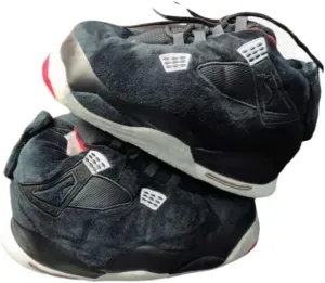 Cozy Kicks,Warm Sneakers Slippers Men And Women One Size Fits All,High Top Sneaker Slippers Unisex