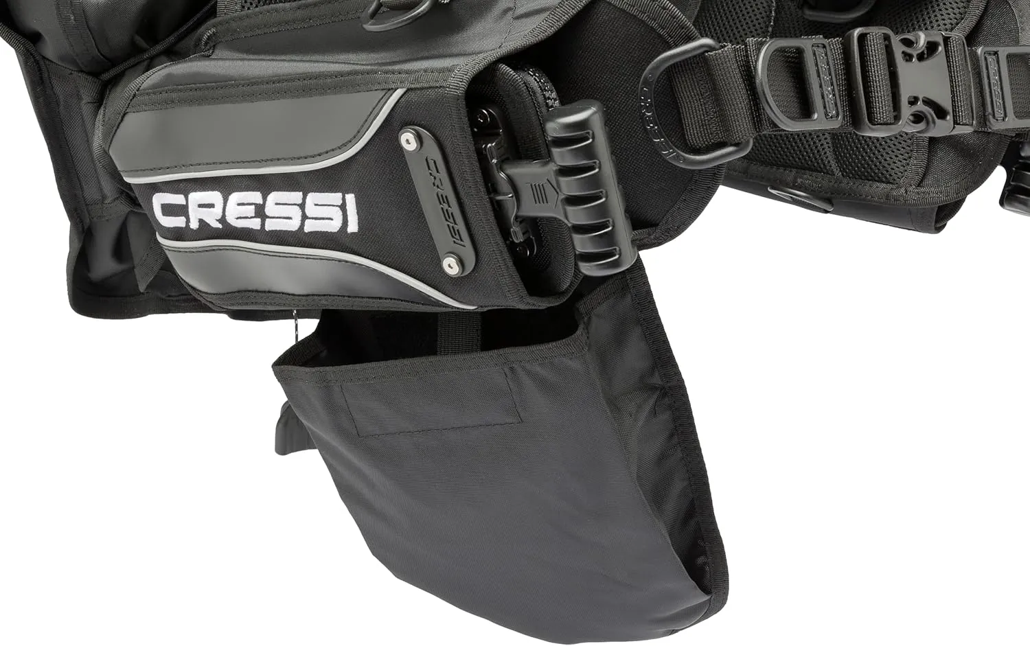 Cressi Travel-Friendly Light Back Inflation BCD for Scuba Diving | Patrol: Designed in Italy