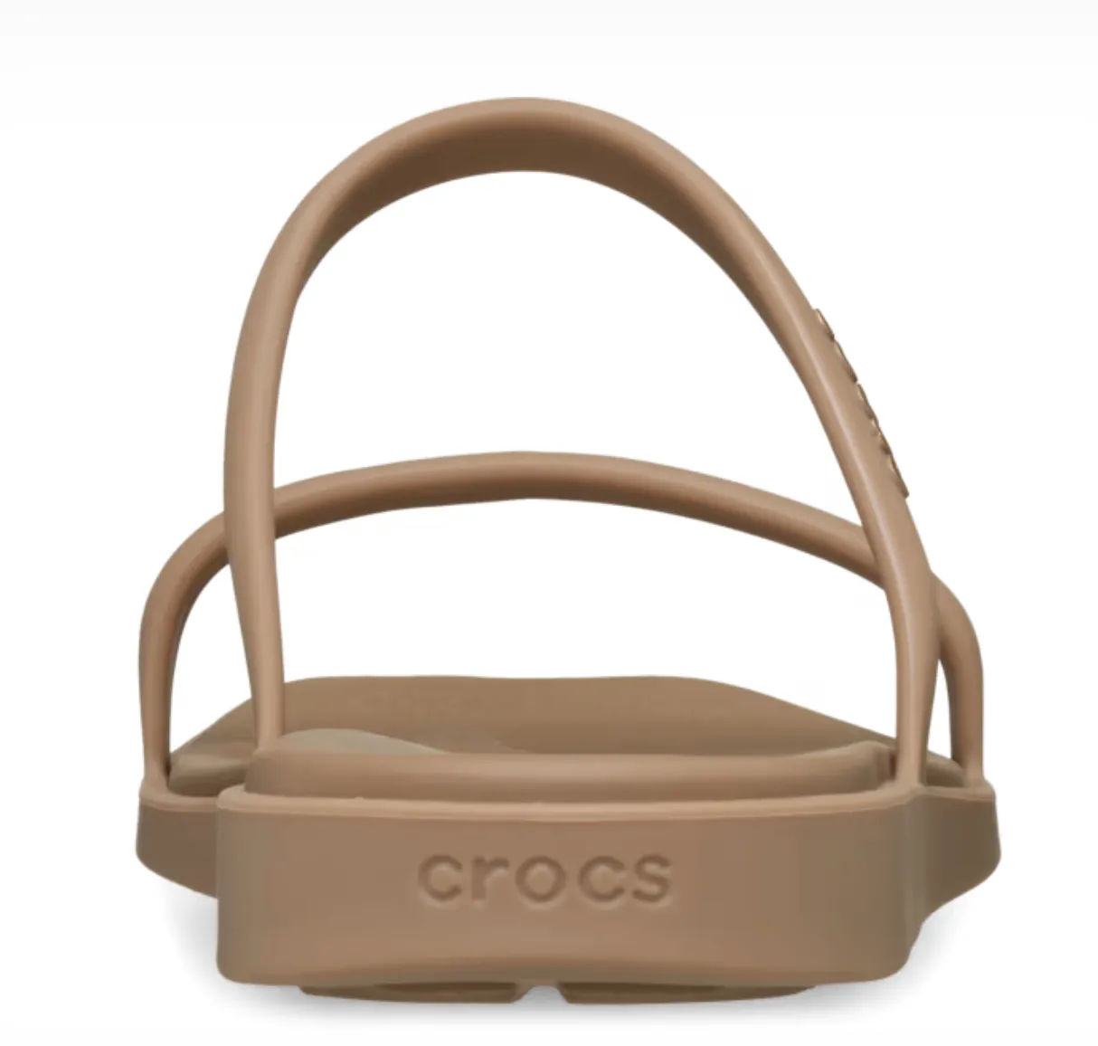 Crocs Women Miami Two Strap Sandal In Milk Chocolate (Pre-Order)