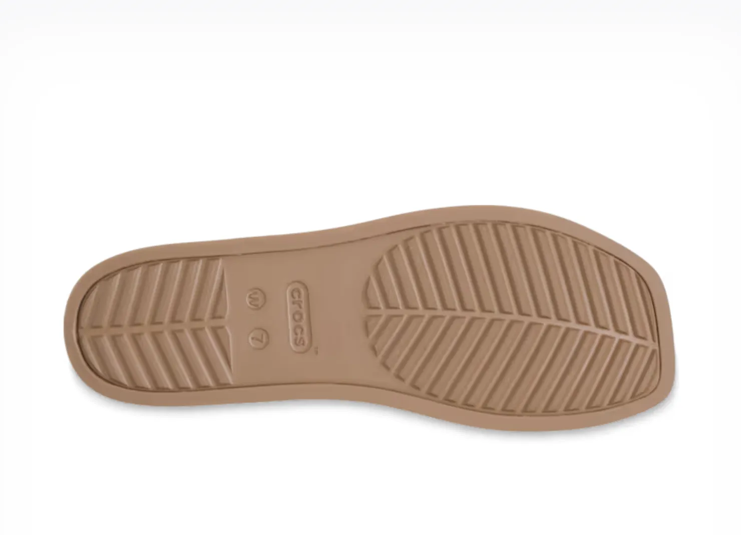 Crocs Women Miami Two Strap Sandal In Milk Chocolate (Pre-Order)