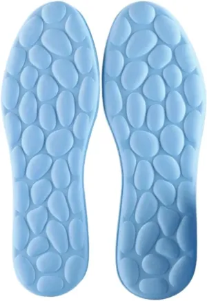 CSCDD Shock-Absorbing Insoles Women Men Breathable Sports Sweat-Absorbing Deodorant High-Elasticity Insole(41-42)