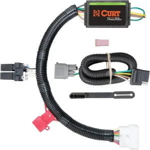 CURT 56170 Vehicle-Side Custom 4-Pin Trailer Wiring Harness, Fits Select Honda Pilot