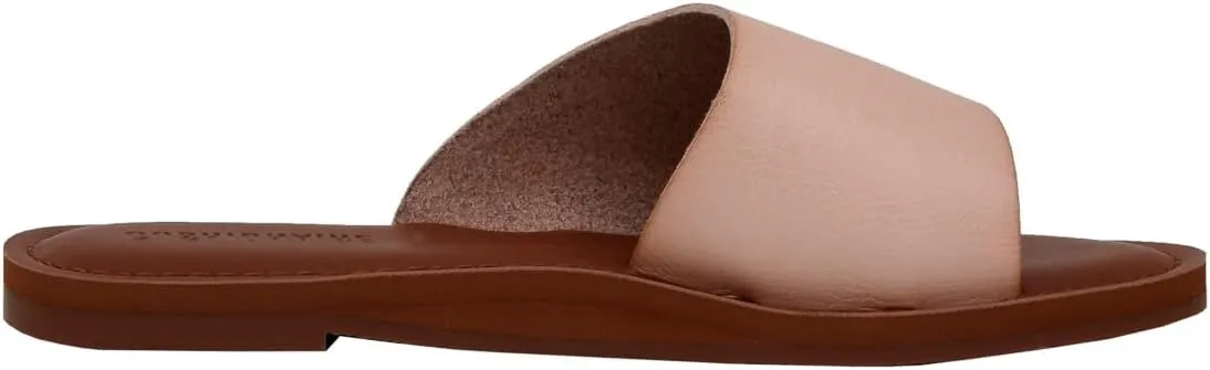 CUSHIONAIRE Women's Carly slide Sandal with Memory Foam