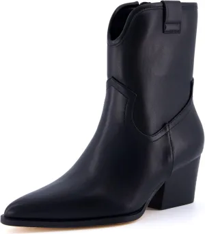 CUSHIONAIRE Women's Roxy Western boot  Memory Foam, Wide Widths Available