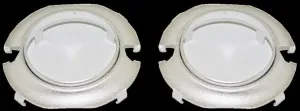 Custom Dynamics PB-FLAT-ADPT Probeam Bullet To Flat Bezel Turn Signal Adapters