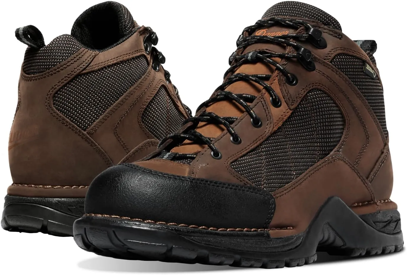 Danner Radical 452 5.5” Waterproof Hiking Boots for Men with Sanded Nubuck Leather, Scuff-Proof Toe Cap, Breathable Gore-Tex & Traction Outsole