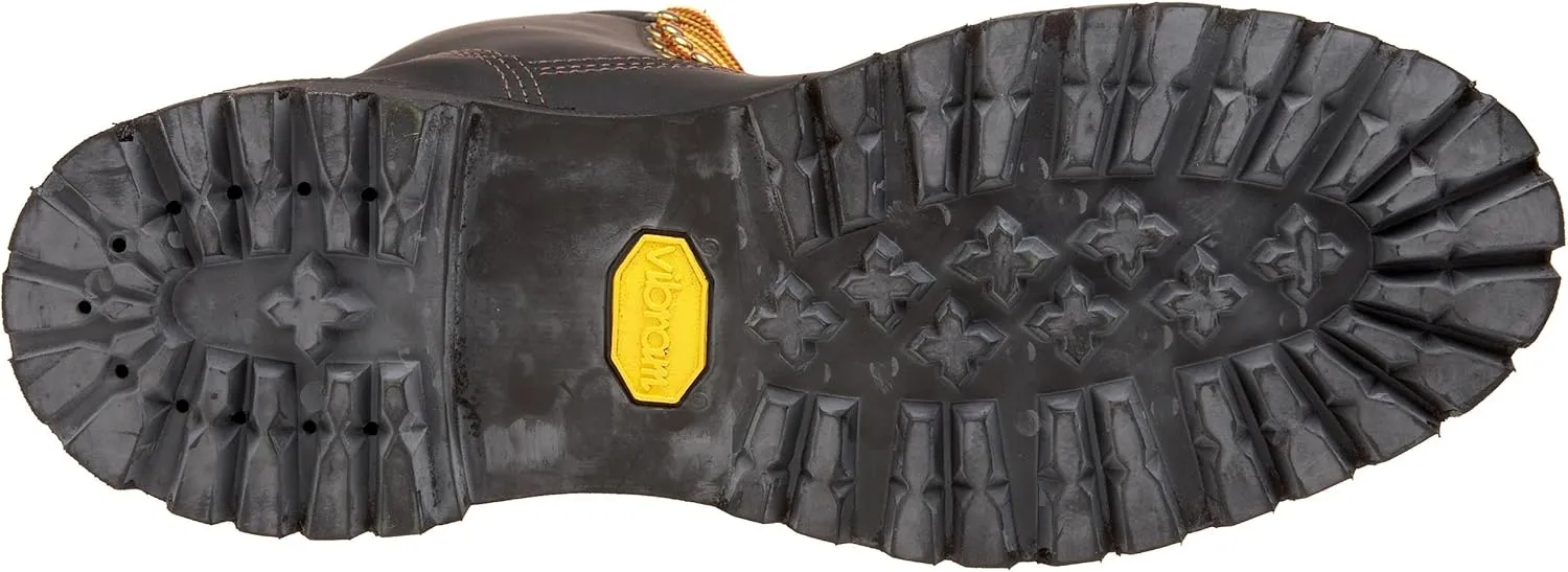 Danner Rain Forest 8” Waterproof Work Boots for Men - Full-Grain Leather with Breathable Gore-Tex, Comfort Footbed & Traction Heel Outsole, EH Rated