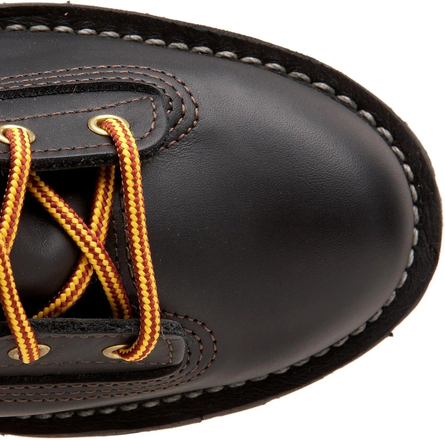 Danner Rain Forest 8” Waterproof Work Boots for Men - Full-Grain Leather with Breathable Gore-Tex, Comfort Footbed & Traction Heel Outsole, EH Rated