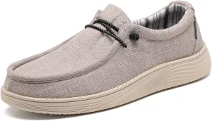 DECARSDZ Men's Casual Slip on Loafers Shoes Stretch Shoe Comfortable & Light-Weigh Use for Commuting Leisure Light Exercise