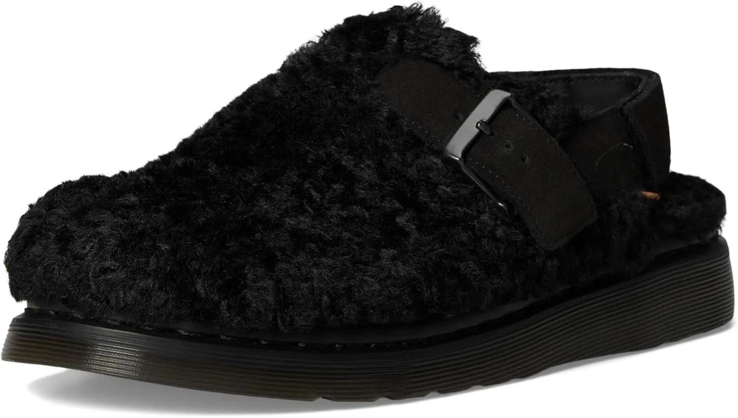 Dr. Martens Women's Jorge Ii Faux Fur Lined Deluxe Borg Slingback Mules