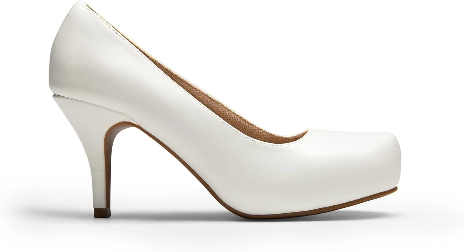 DREAM PAIRS Tiffany Women's Classic Elegant Versatile Low Stiletto Heel Dress Platform Pumps Shoes