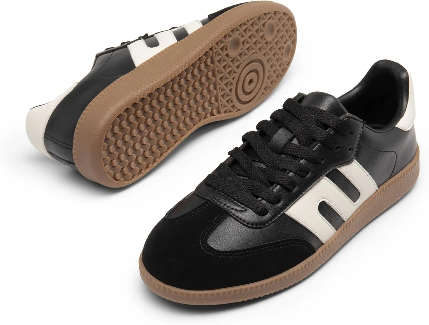 DREAM PAIRS Women's Tennis Sneakers Walking Nia Flat Low-Top Casual Lace-Up Comfortable Fashion Sneakers Shoes.
