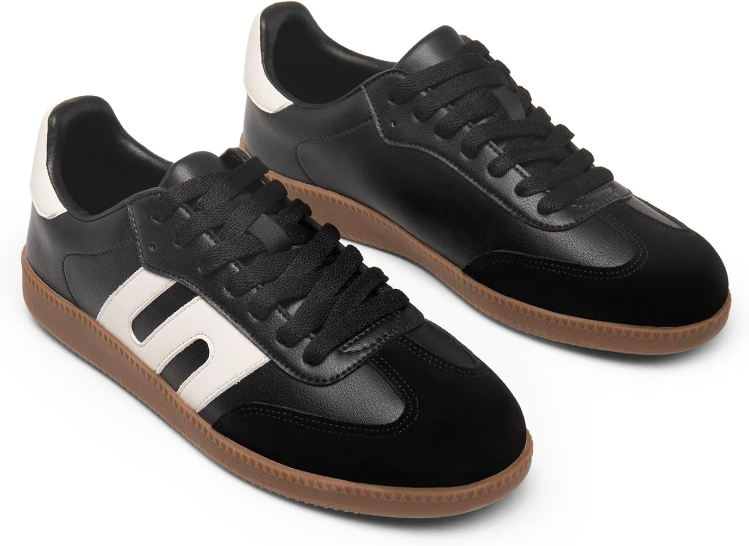 DREAM PAIRS Women's Tennis Sneakers Walking Nia Flat Low-Top Casual Lace-Up Comfortable Fashion Sneakers Shoes.