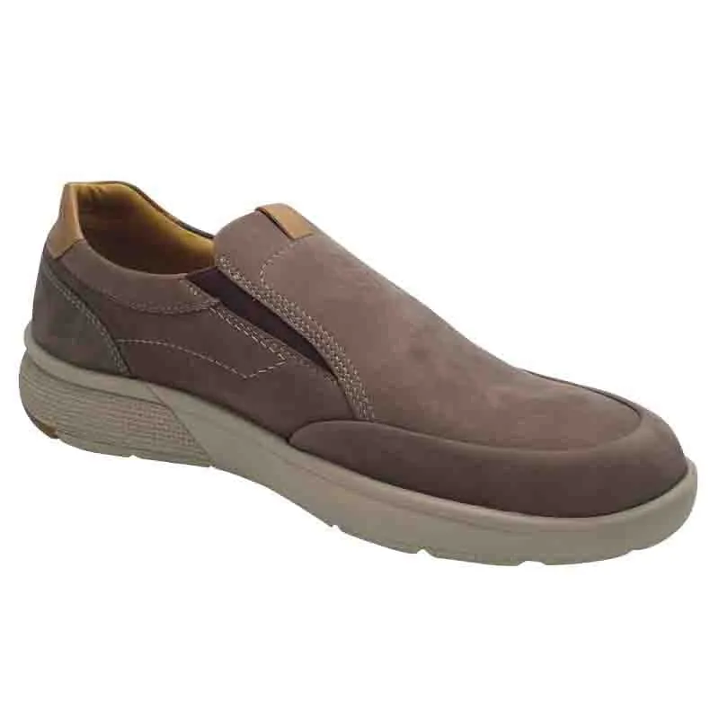Dubarry Mens Taupe Leather Light Slip On - Bang