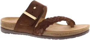 Earth Origins Women’s Onida Sandal I Slip-On Leather Sandals with Arch Support for Everyday
