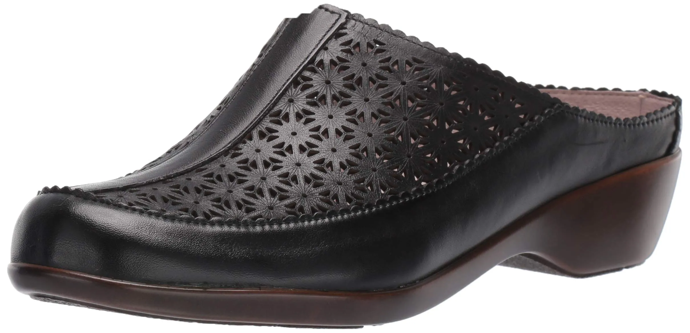 Easy Spirit Women's Dusk Mule, Black 001, 6