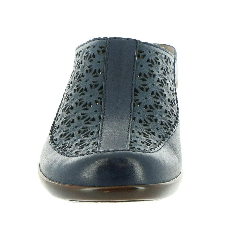 Easy Spirit Women's Dusk Mule, Blue 400, 9