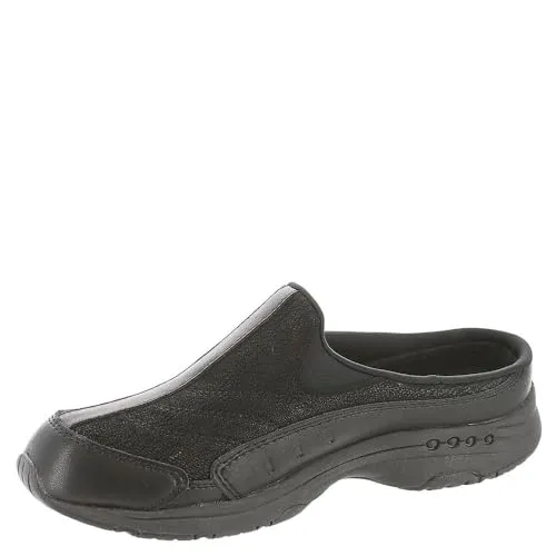 Easy Spirit womens Traveltime234 Mule, Black 960, 10 US