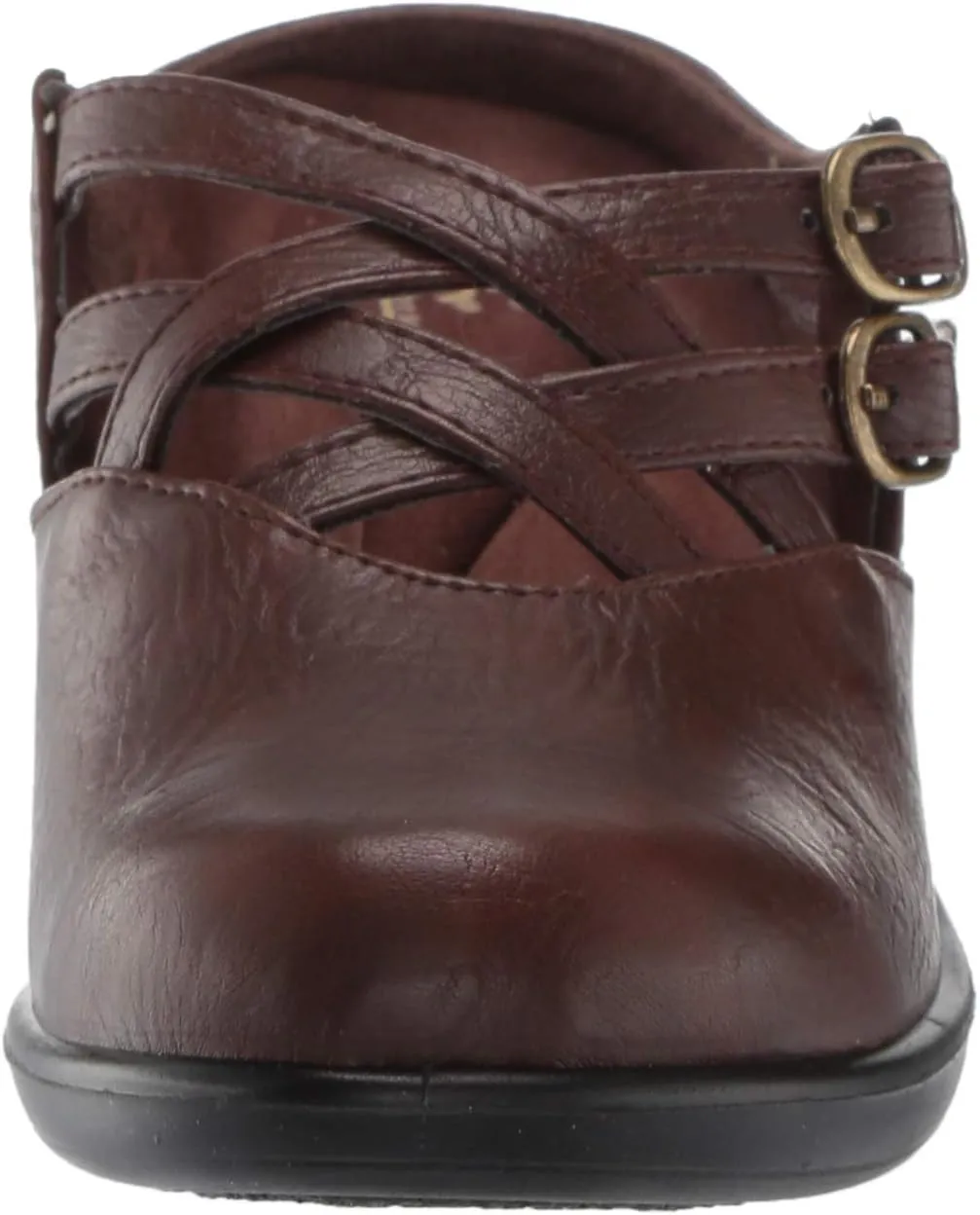 Easy Street Women's Marris Mule with Buckled Straps