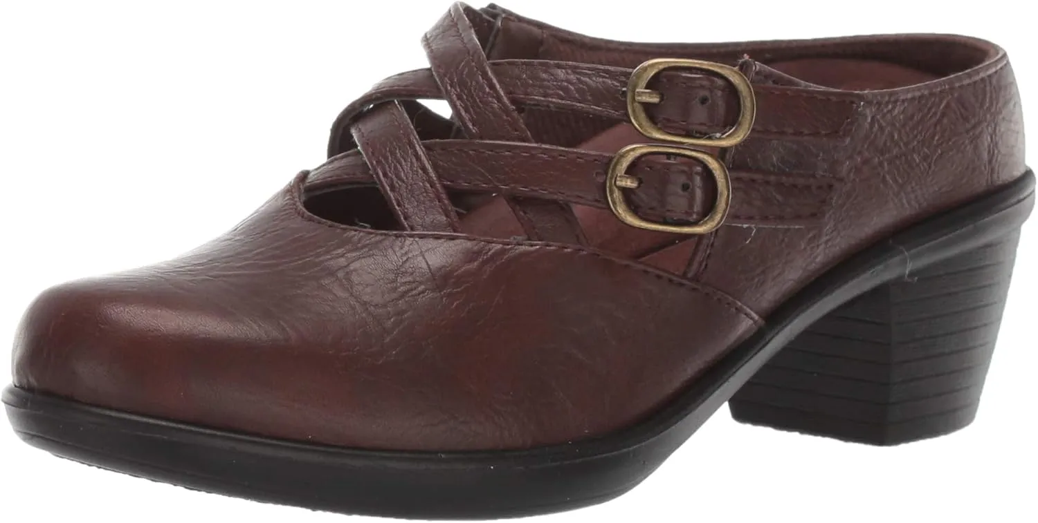 Easy Street Women's Marris Mule with Buckled Straps