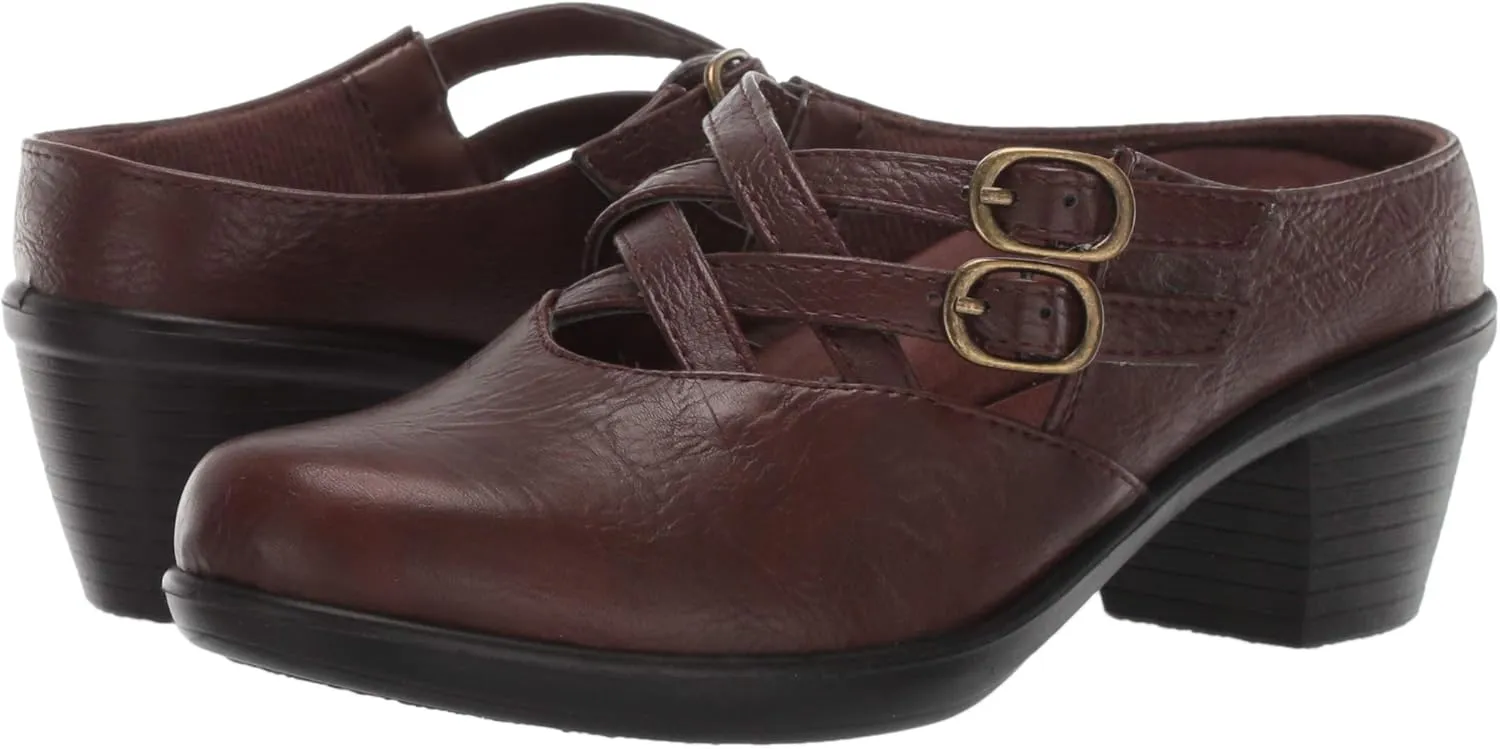 Easy Street Women's Marris Mule with Buckled Straps