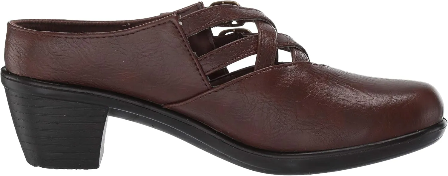Easy Street Women's Marris Mule with Buckled Straps