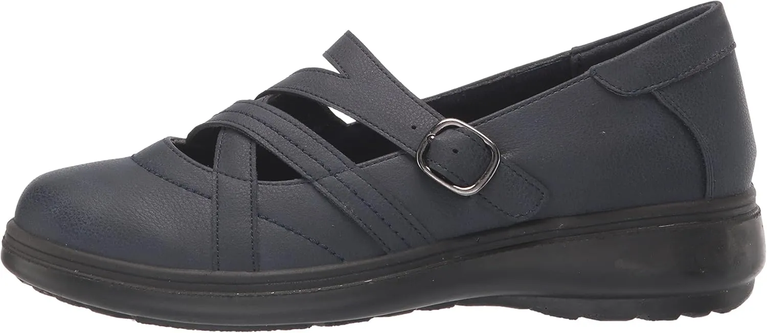 Easy Street Women's Wise Mary Jane Flat