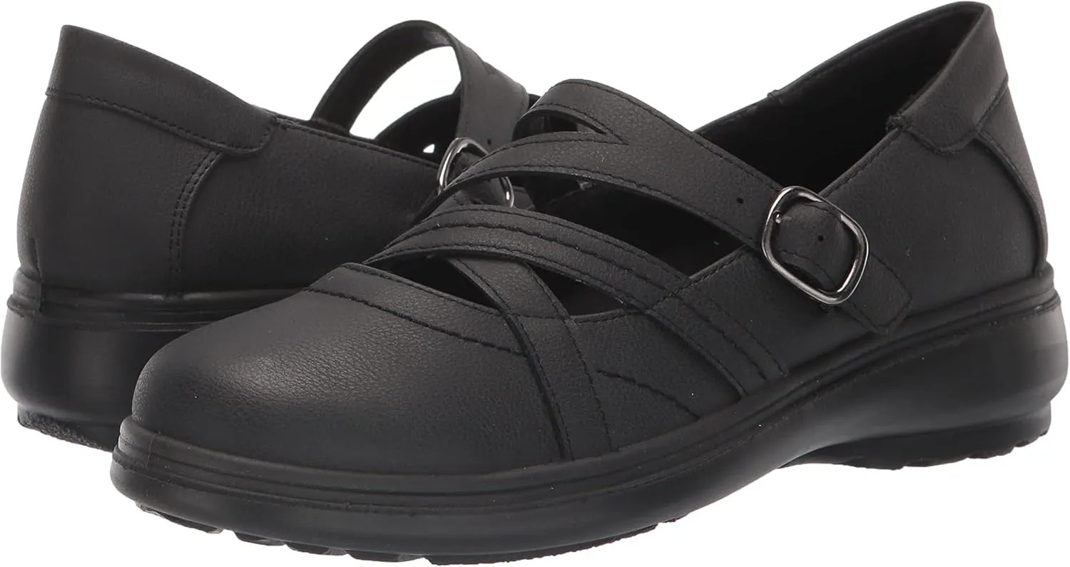 Easy Street Women's Wise Mary Jane Flat