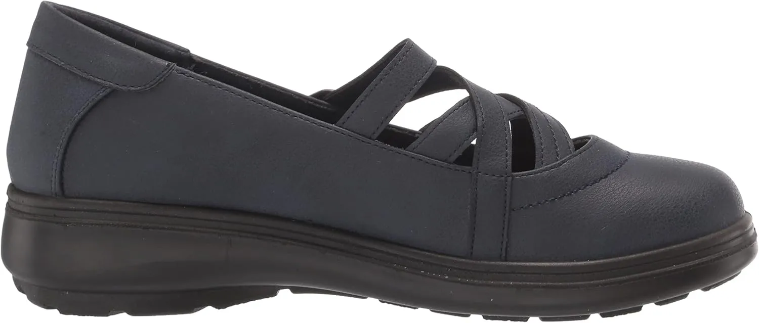 Easy Street Women's Wise Mary Jane Flat