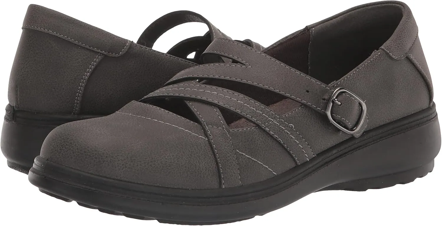 Easy Street Women's Wise Mary Jane Flat
