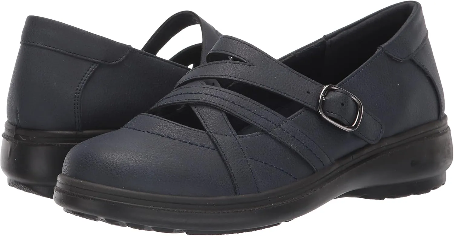 Easy Street Women's Wise Mary Jane Flat