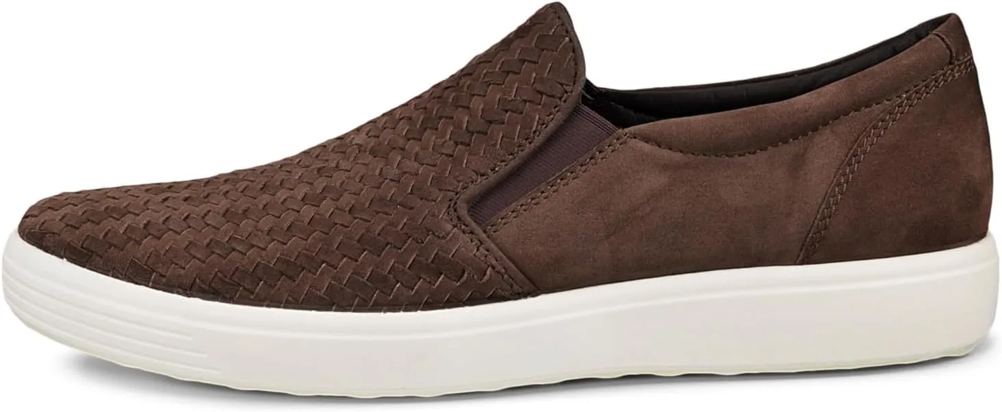ECCO Women’s Soft 7 Woven Slip On 2.0 Sneaker