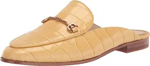 Efficient returns On Sun Embellished Desert Slip Sam Flat Almond Easy to install Edelman Mules Linnie Chain Toe