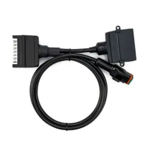 Elec Brake - Flat 7 Pin to Flat 12 Pin Socket