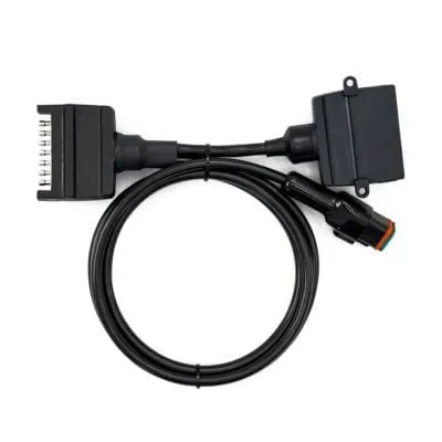 Elec Brake - Flat 7 Pin to Flat 12 Pin Socket