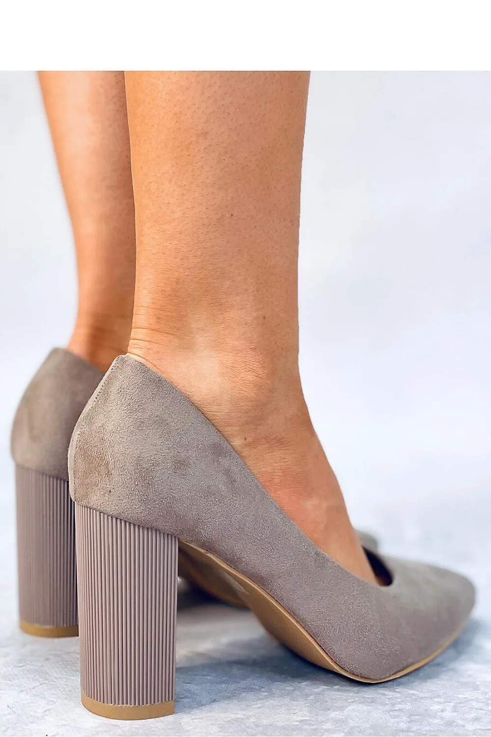 Elegant Sleek Timeless Block Heel Pumps