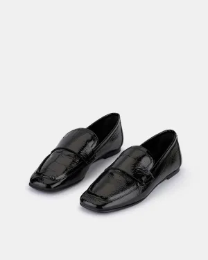 Emilia Loafer, Nero Soft Patent | DOF