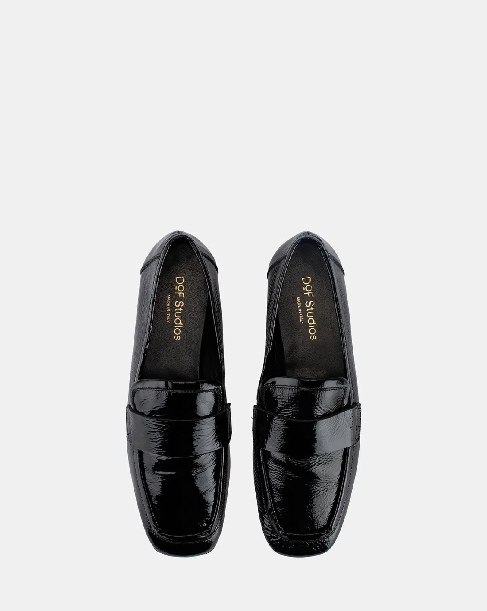 Emilia Loafer, Nero Soft Patent | DOF