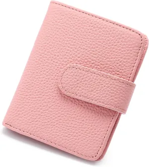 FALAN MULE Wallet Women RFID Blocking Slim Genuine Leather Small Womens Wallet with Zipper Coin Pocket