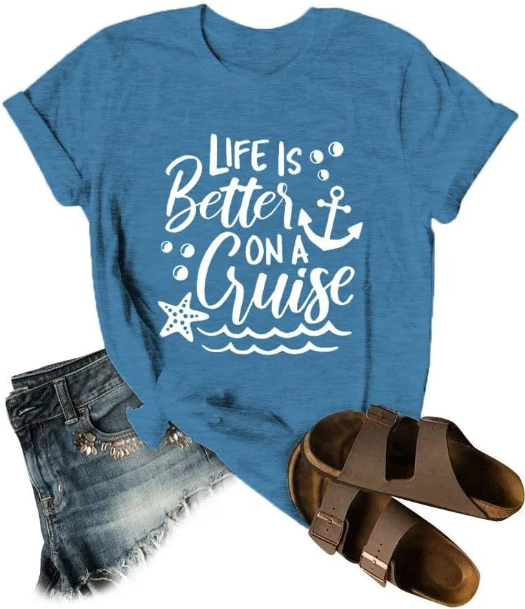 Family Vacation 2025 Shirt Women Beach Shirt Making Memories Beach Trip 2025 T-Shirt Summer Vacation Tee Tops