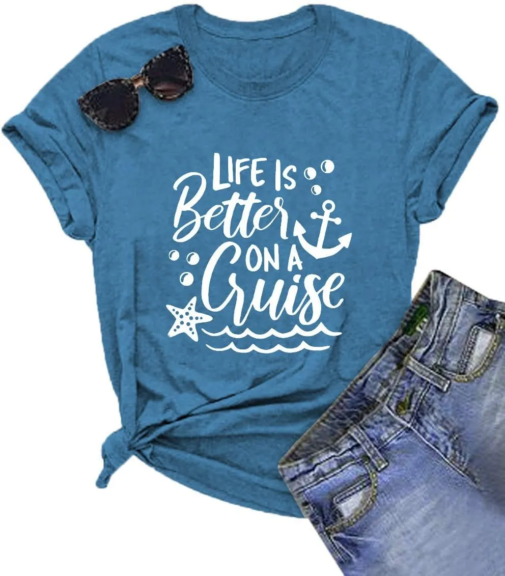 Family Vacation 2025 Shirt Women Beach Shirt Making Memories Beach Trip 2025 T-Shirt Summer Vacation Tee Tops