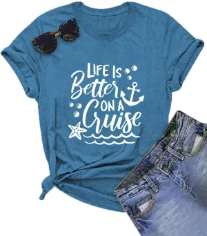 Family Vacation 2025 Shirt Women Beach Shirt Making Memories Beach Trip 2025 T-Shirt Summer Vacation Tee Tops
