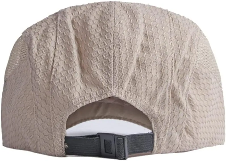 FASHIXD Mens Mesh Flat Caps Light Summer Beret Hat Breathable Newsboy Ivy Cap Cabbie Adjustable