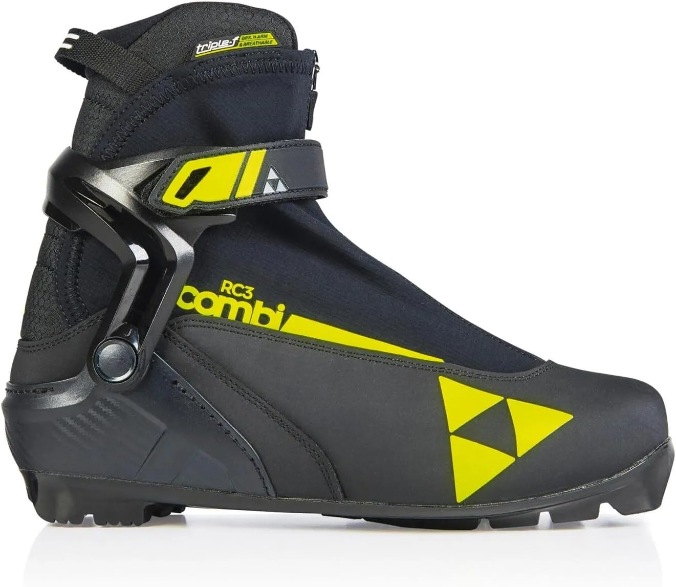 Fischer Unisex RC3 Combi Durable Weatherproof Warm Stable Protective Insulated Nordic Ski Boots