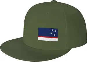 Flag of Patagonia Snapback Hats for Men Women Baseball Cap Flat Bill Brim Hat