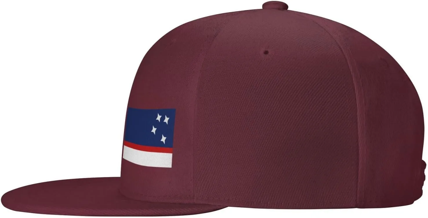 Flag of Patagonia Snapback Hats for Men Women Baseball Cap Flat Bill Brim Hat