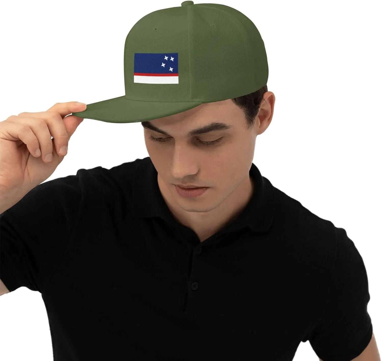 Flag of Patagonia Snapback Hats for Men Women Baseball Cap Flat Bill Brim Hat