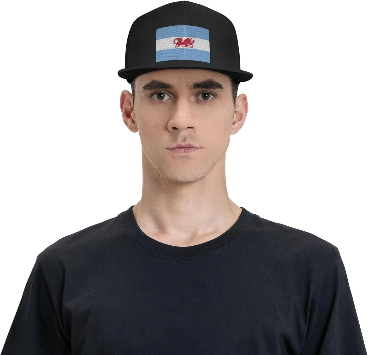 Flag of The Welsh Colony in Patagonia Baseball Cap for Men Women Snapback Hat Adjustable Flat Bill Hats