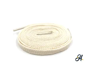 Flat Polyester Laces- "Sail"/ Light Beige