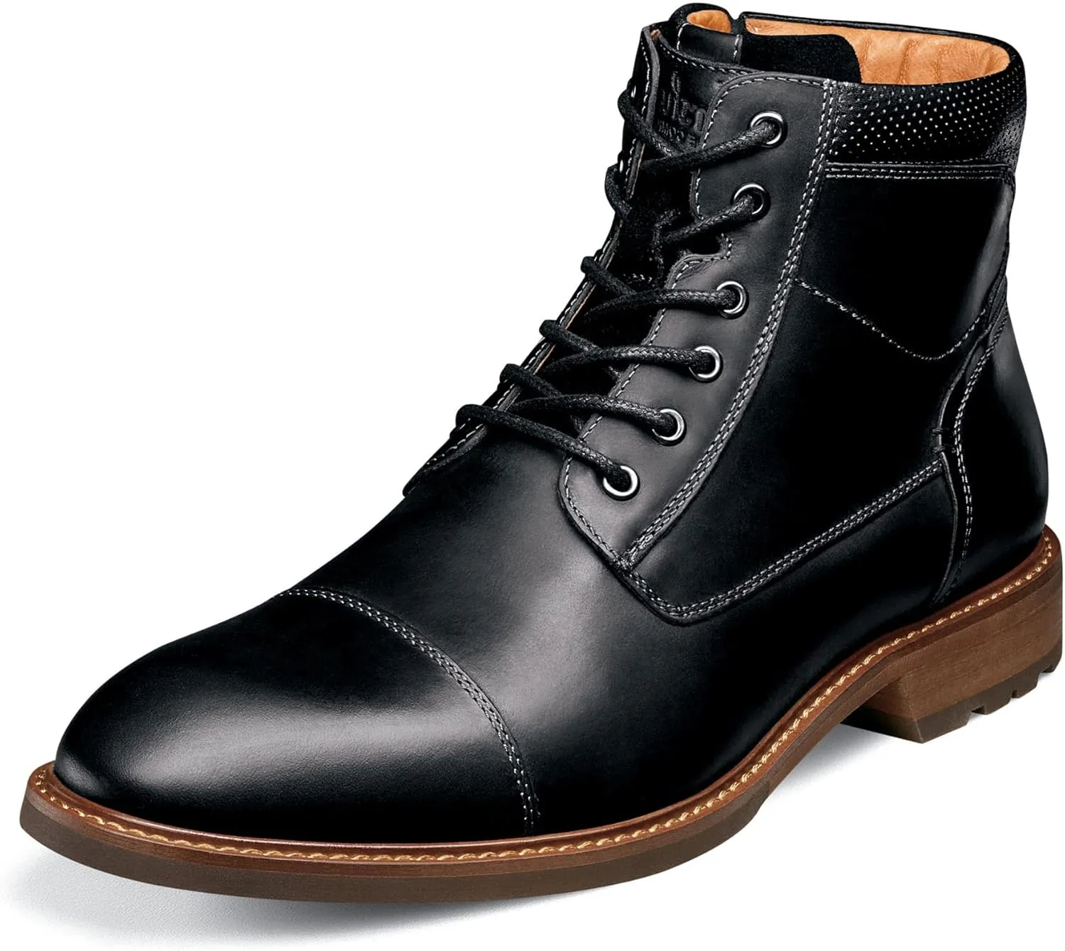 Florsheim Men's Cottage Cap Toe Boot Fashion